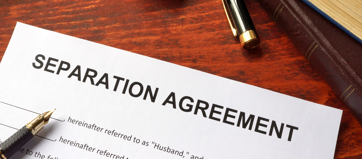 an table. Ideal form ... - agreement Legal office on Separation